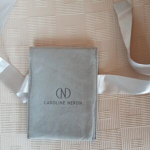 Gray and White Women's Accessory